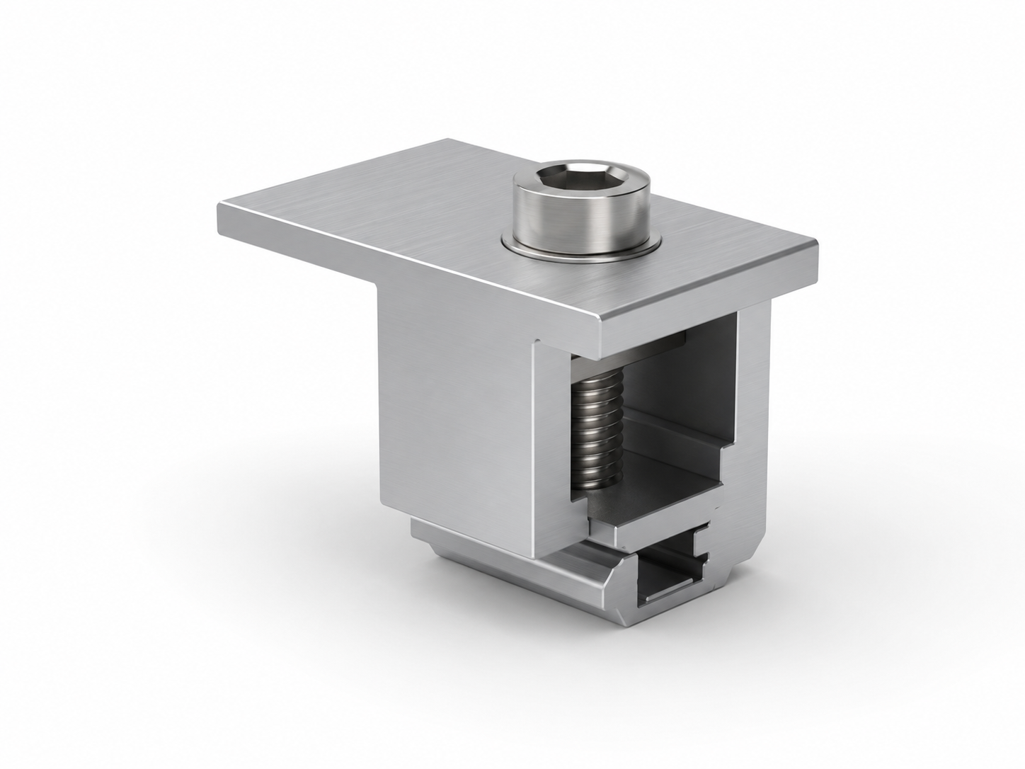 ALUVIO Universal-Endklemme aus Aluminium